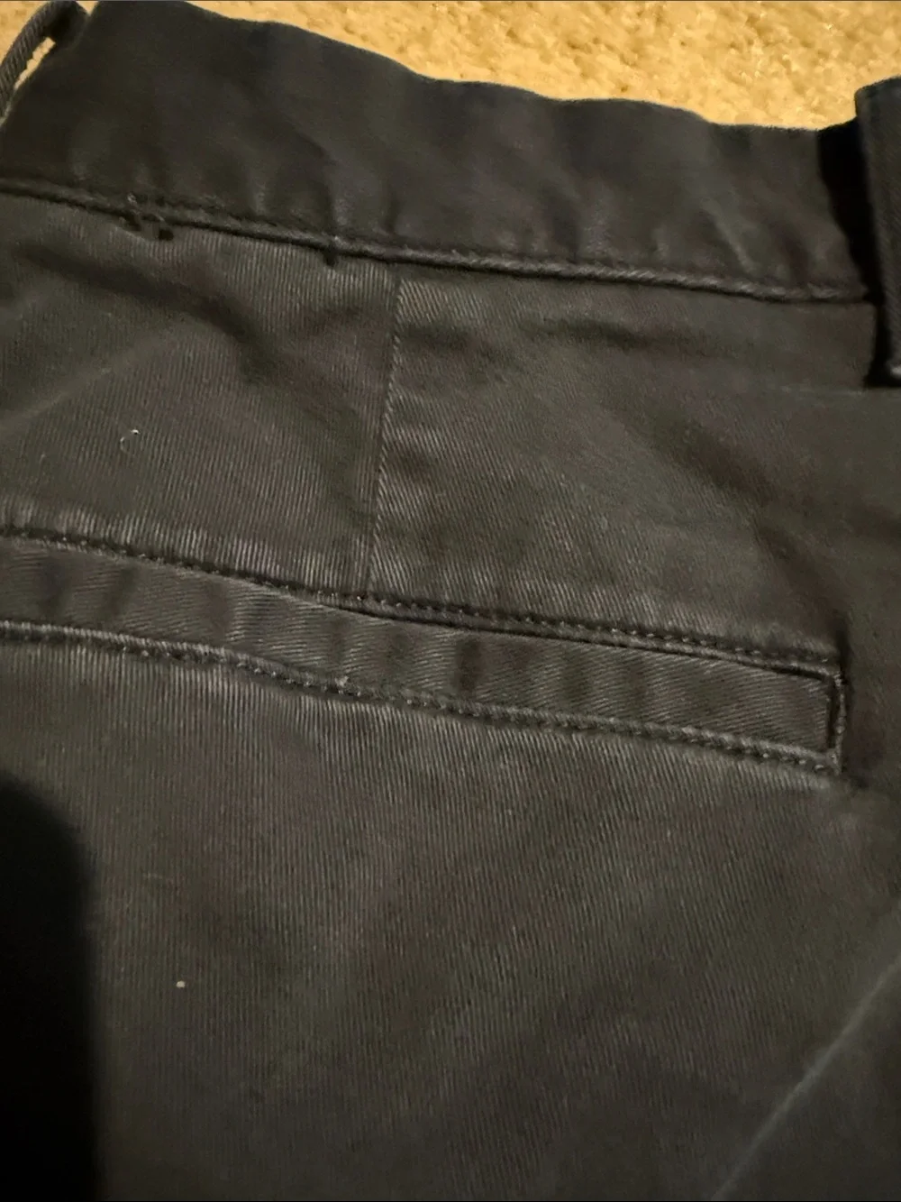 J. Crew Navy Straight-Fit Chino Pants